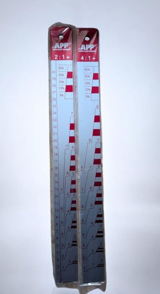 Alu Rührstab mit Skala für 2K Produkte